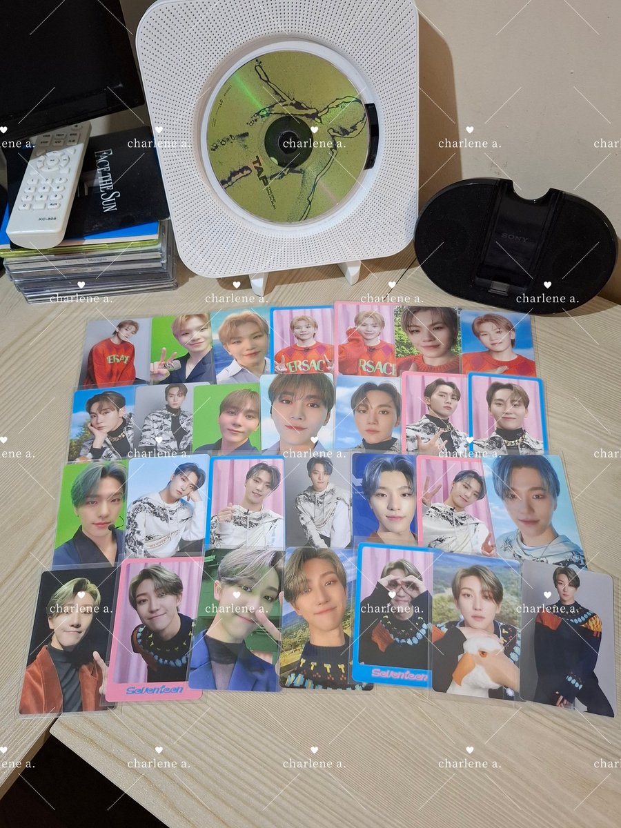 charliefull__'s tweet photo. WTS LFB SEVENTEEN pcs

D/icon PCs (Woozi, The8, SK, Dino)
Assorted pcs from different releases
Nana Tour pcs (jun &amp; vernon)

Set Price: Php 2000 + sf
Shipping via J&amp;T from Batangas City

DM me if interested. Baka need nyo pang give away sa concert

#bns #kpopbns #wts_svt https://t.co/w4QVfQS8IT