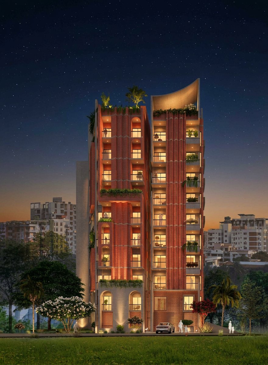 TonokIslam's tweet photo. This project showcases my ability to convert ideas and 2D concepts into dynamic 3D environments. Through advanced modeling, lighting techniques, and post-production.

#SpacePoetryArchitects #Residence #Appartment #ExteriorDesign #Housing #Architecture #ArchitectureRender https://t.co/uYneP8nRKW