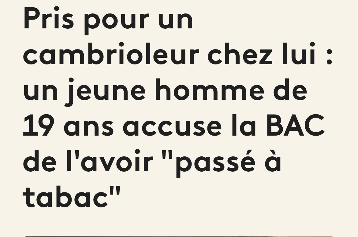 on est déjà sous le fascisme