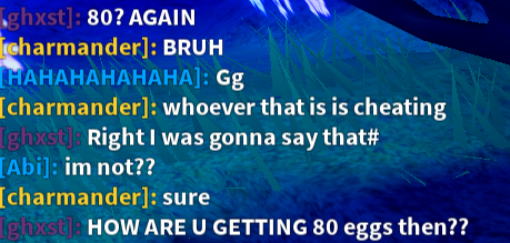 ch4rmmyktty's tweet photo. @Mafalda3p0rbx tb to when i got 83 eggs like last yr or before that https://t.co/ryoC1Vt1X7