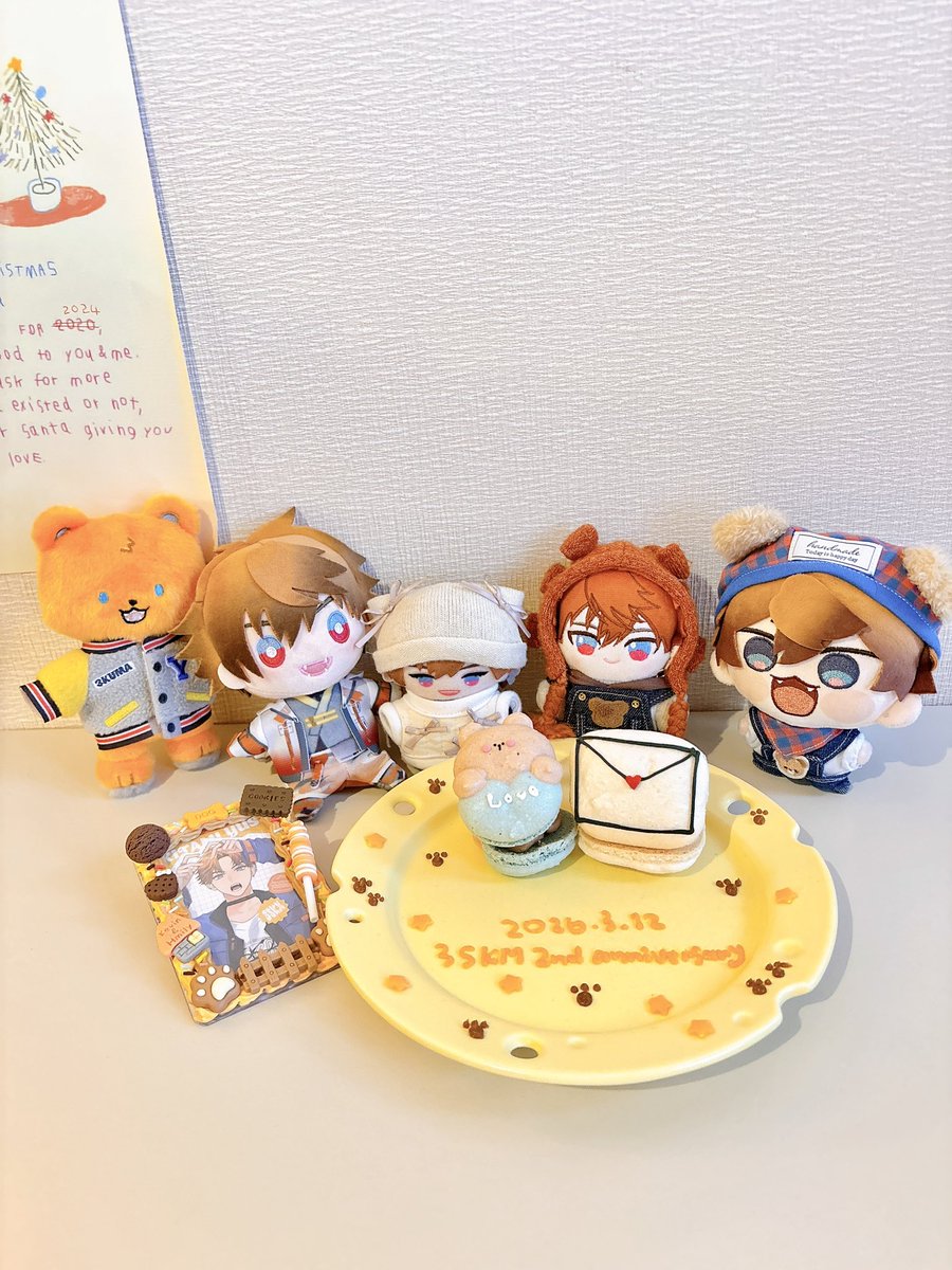 Rt_i2L's tweet photo. 2周年おめでとうございます🎈🧸
いつも楽しい時間をありがとう☺︎

 #3SKM_2ndANV #北見遊征 https://t.co/aKg8myf5we