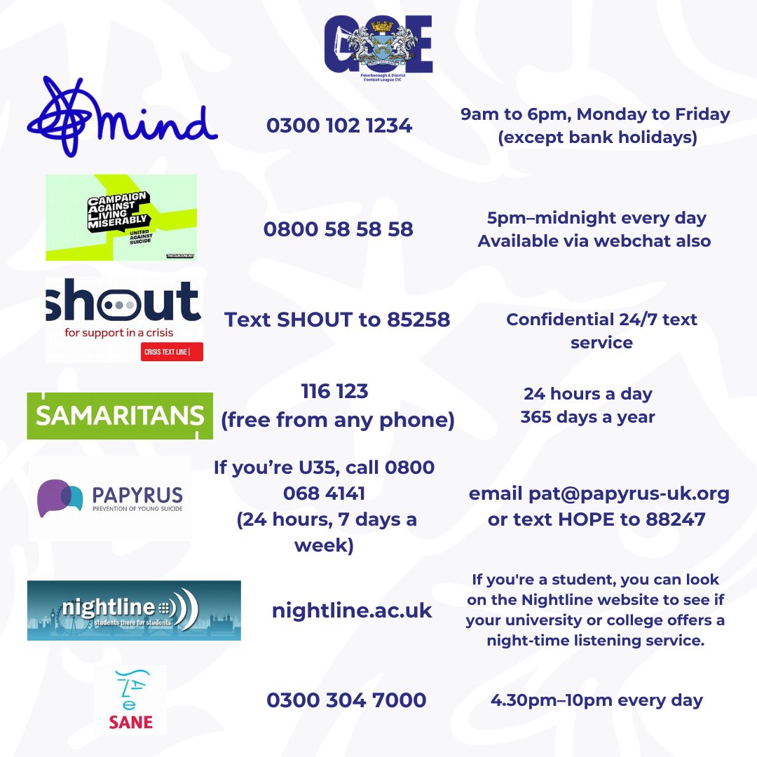 Peterborough & District Football League tweet media
