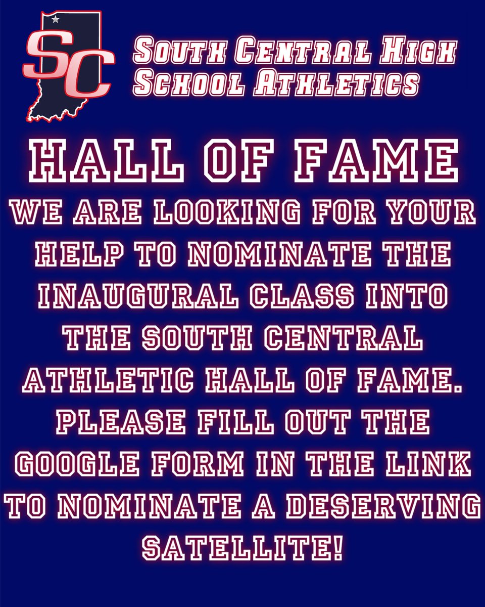 SouthCentralAD's tweet photo. Please use this link to nominate a deserving Satellite Athlete. Athletes need to be graduated 5 years minimum to be eligible:
https://t.co/tO9uycABCo https://t.co/jmtyPvSL9M