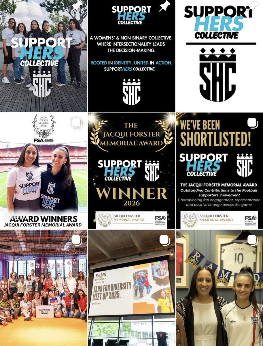 HinaxShafi's tweet photo. Please see Support𝘏𝘌𝘙𝘚’ Collective Instagram for more thoughts from fellow co-founder @kiki_chrx &amp; I, following the announcement of being awarded @WeAreTheFSA Jacqui Forster Memorial Award 🏆

We're honoured to be amongst so many incredible nominees!

https://t.co/J2pWBDHyOn https://t.co/CqJbEUsiUX