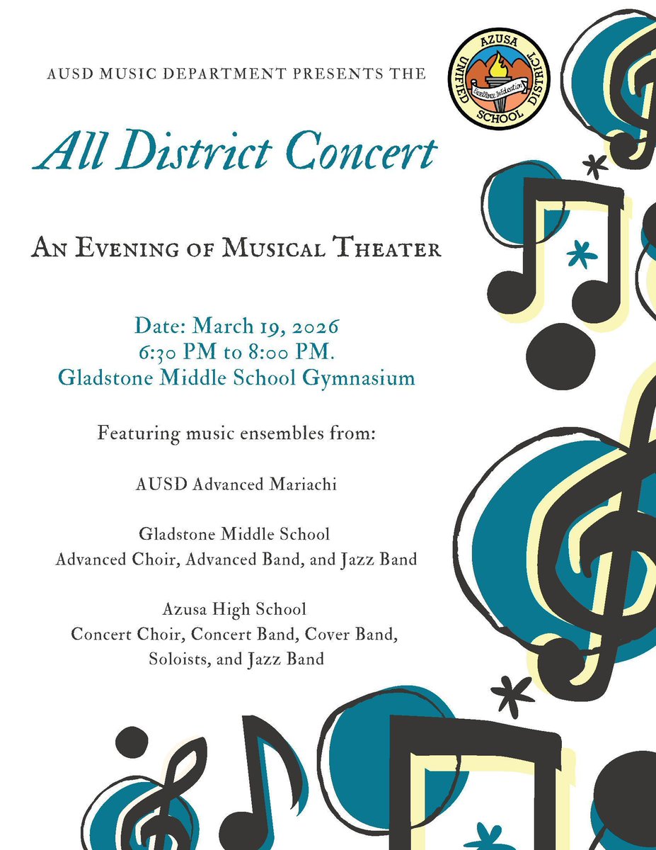 Azusa Unified SD tweet media