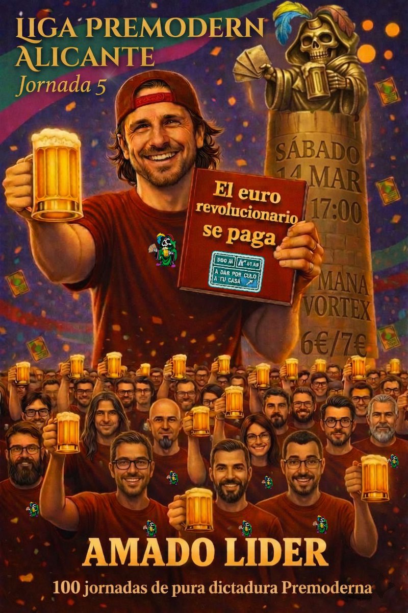 Liga Premodern Alicante tweet media