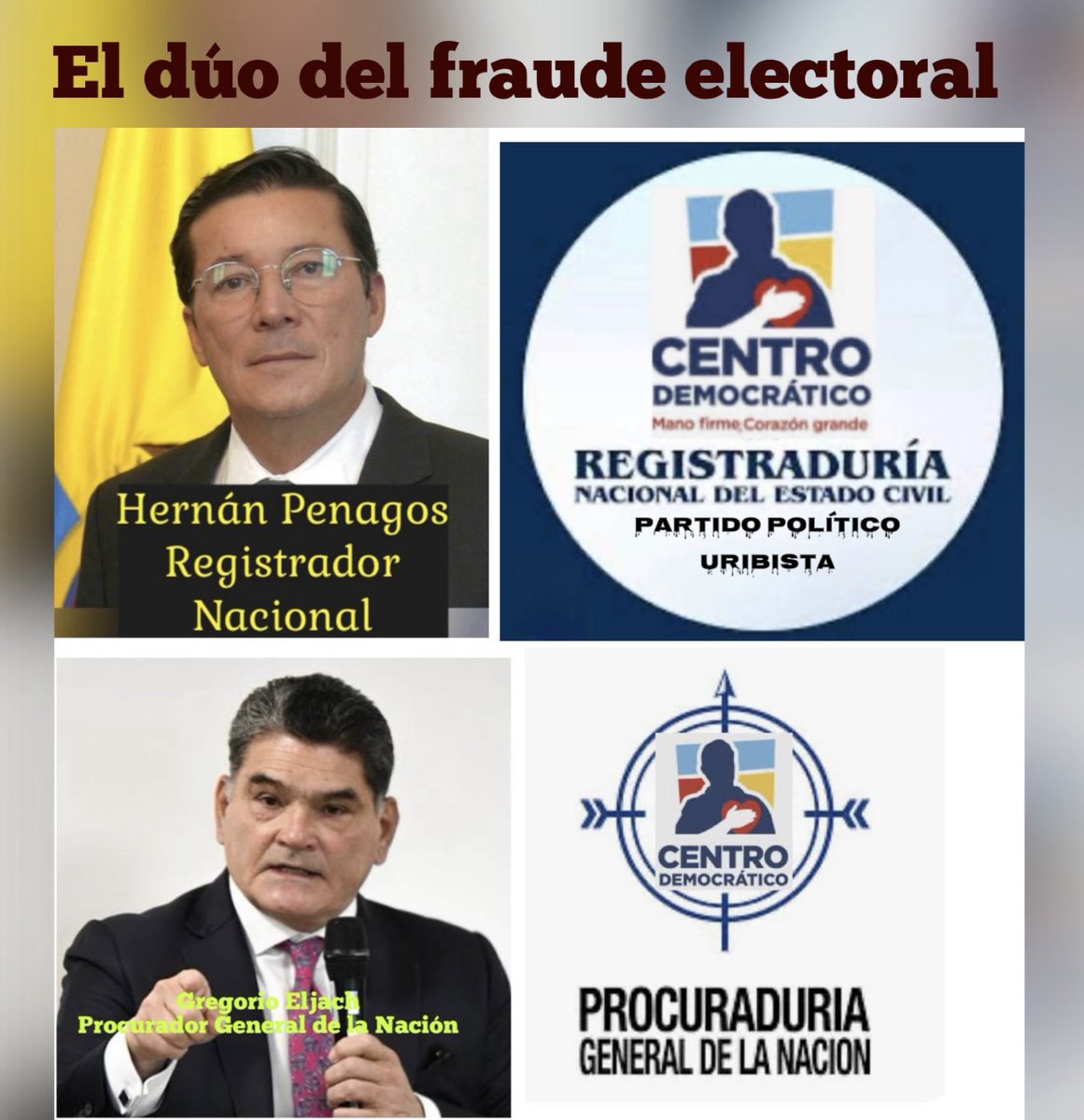 SI NO HUBO FRAUDE POR QUÉ EL PACTO ACABA OBTENER SU CURUL 26 al senado?GRAN CORRUPTO <a href="/Registraduria/">Registraduría Nacional del Estado Civil</a> 
#RenuncieRegistradorPenagos