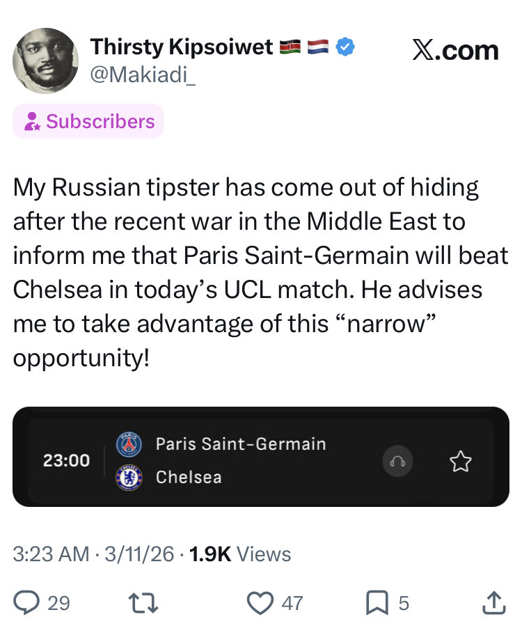 Thirsty Kipsoiwet 🇰🇪 🇳🇱 tweet media