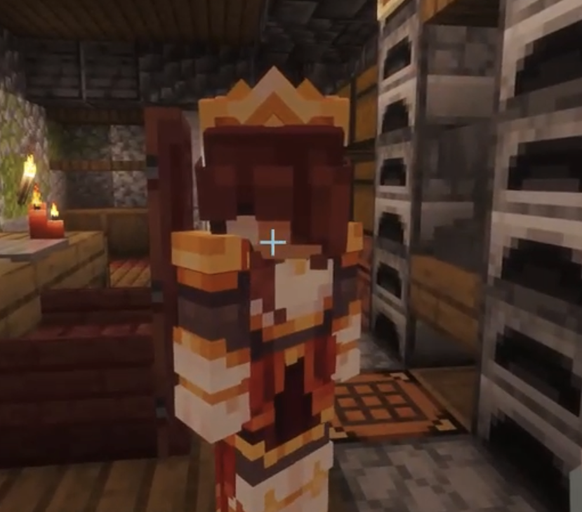 // bannerfall smp spoilers CHERRI’S NEW KNIGHT SKIN LOOKS SO FUCKING ...