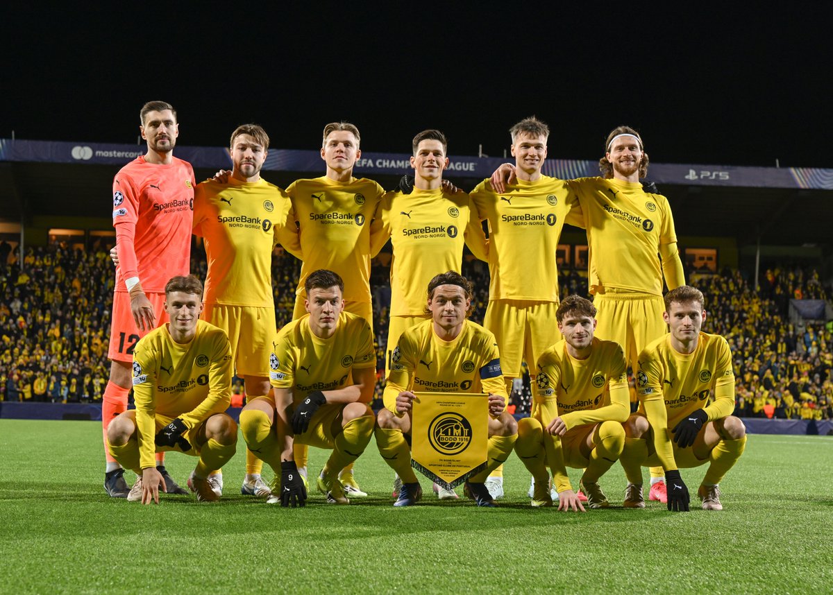 Glimt's tweet photo. Dette laget... 💛 https://t.co/HHY0fkxOSt