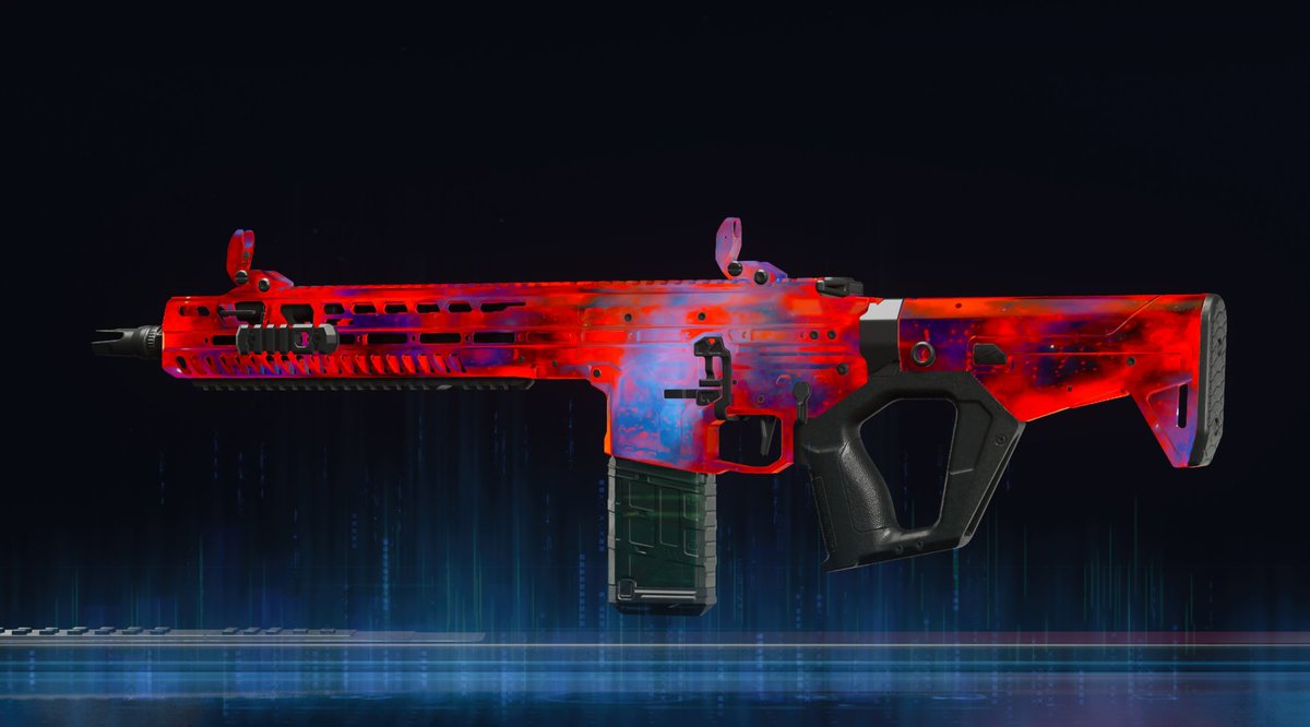 topbotttom's tweet photo. okay Into the Void, Cosmic, and Nebula (Sanguine) as the cursed PaP camos for Paradox Junction is 100% awesome. these look beautiful I'm excited to unlock them! https://t.co/DmWV718qhn