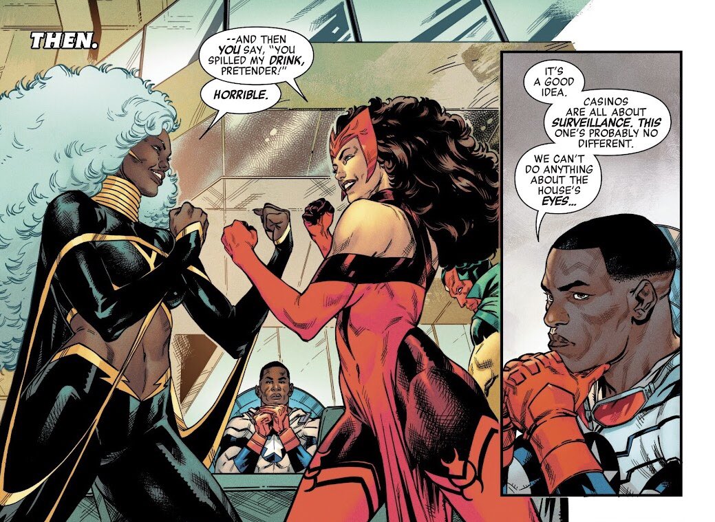 If the rumors that Wanda is in #MarvelTokonFightingSouls I’m gonna pop off! Putting her and Storm right onto the Avengers 😌