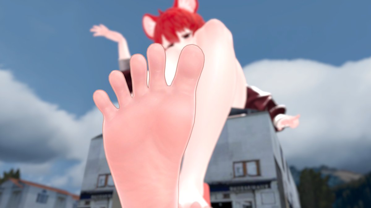 LilMouseVRC's tweet photo. No I did NOT get bigger. I just made your dumb city smaller :3 https://t.co/V1DT4xhlTe