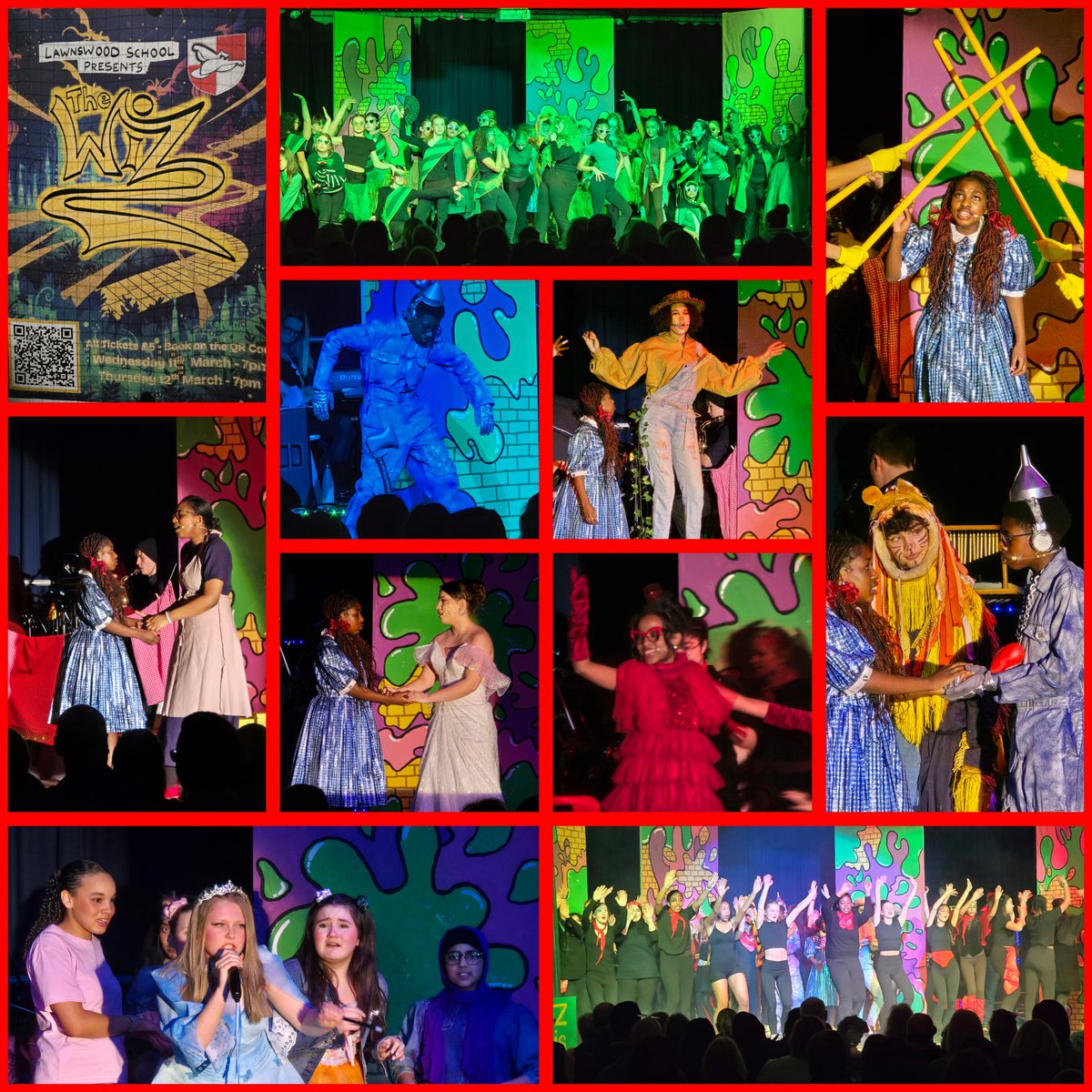 lawnswoodschool's tweet image. Wow! What a performance! Well done, everyone! 🎶🎸🥁🎺🎹🎷 #livemusic #TheWiz #schoolshow