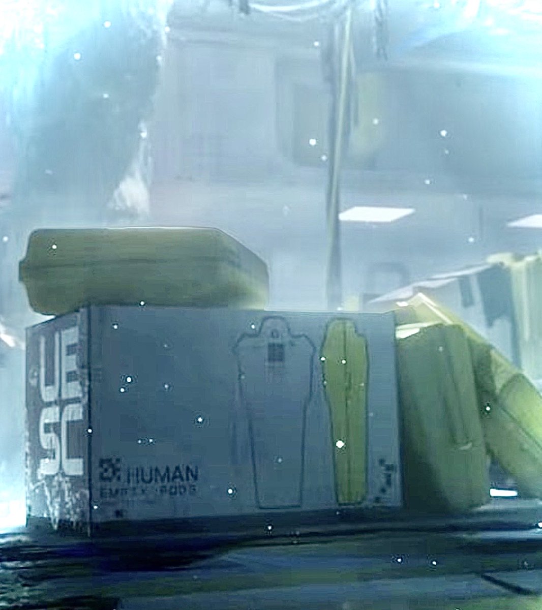 Boxed HUMAN. 

UESC is packaging people up in the freezer like BURGERS or TAQUITOS. #Marathon