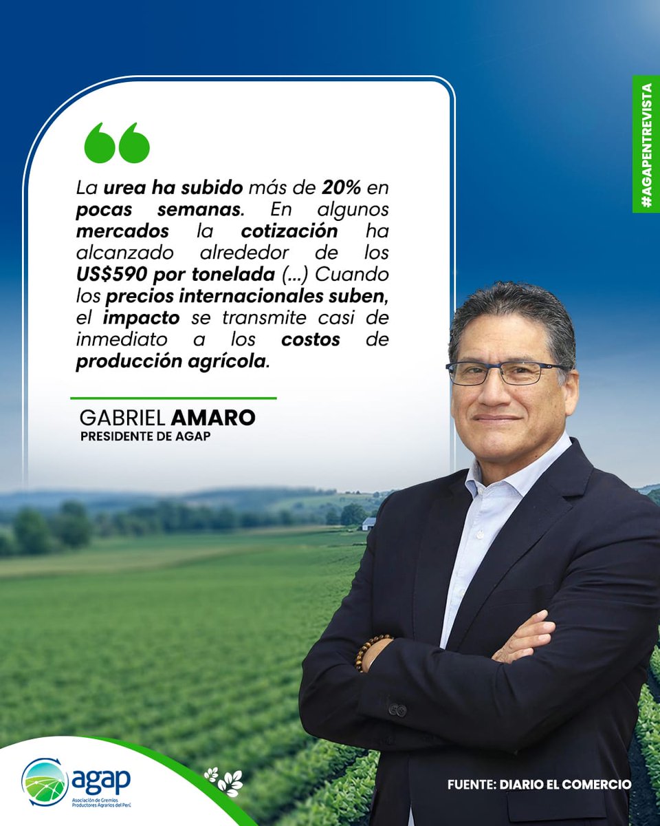 AGAP Perú tweet media