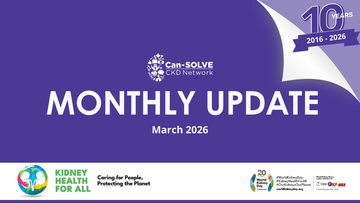 Can-SOLVE CKD Network - Le réseau Can-SOLVE CKD tweet media