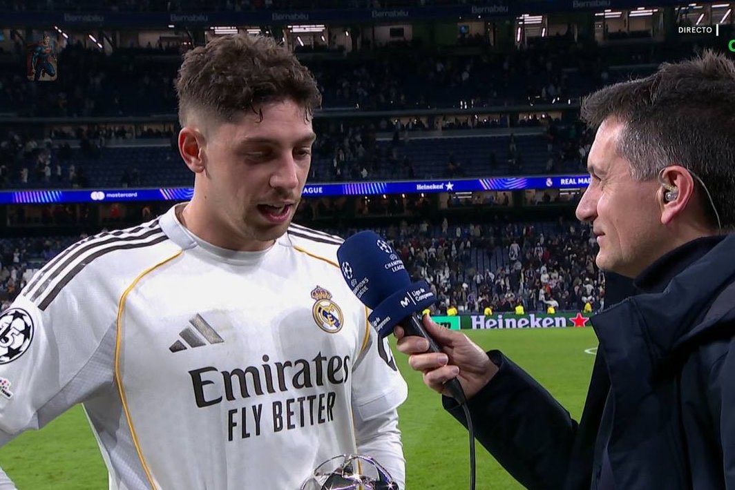 🚨 Valverde : « Mes coéquipiers m’ont fait des passes incroyables, je veux les remercier.

Je suis tellement heureux."