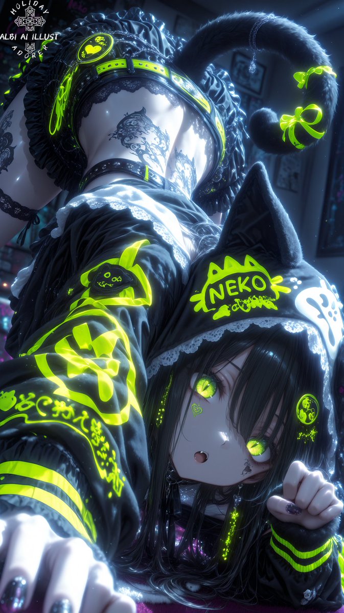 ねぇねぇ早く構ってよ（病み）

SFW illustration