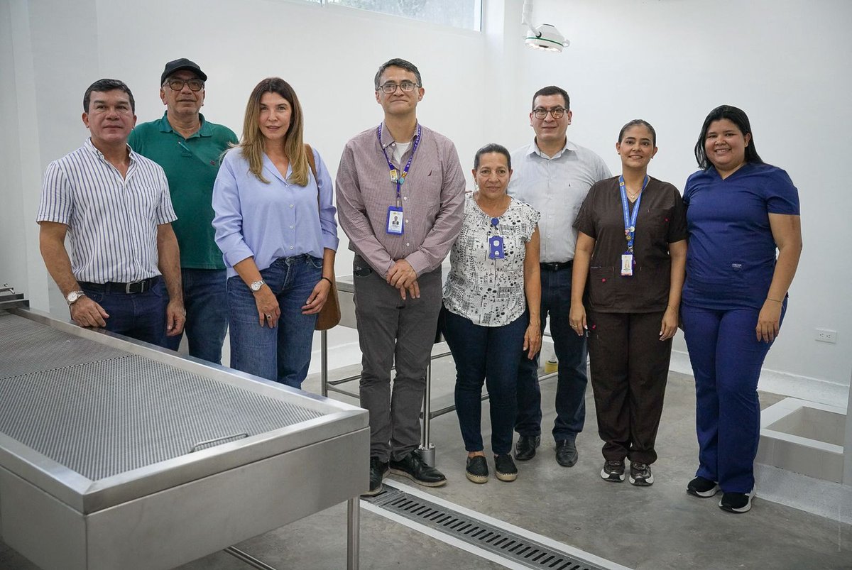 #AgendaTerritorial | En 📍Fundación, Magdalena, #MedicinaLegal y la Alcaldía municipal realizaron la entrega simbólica de la morgue remodelada, un avance que fortalece la atención forense en el territorio y beneficiará a municipios cercanos.