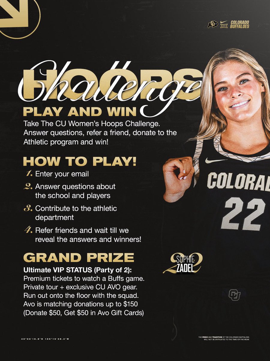 Colorado Women's Basketball 🦬 tweet media