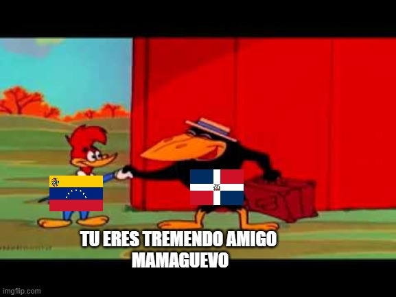 Venezuelans and Dominicans no matter the context: