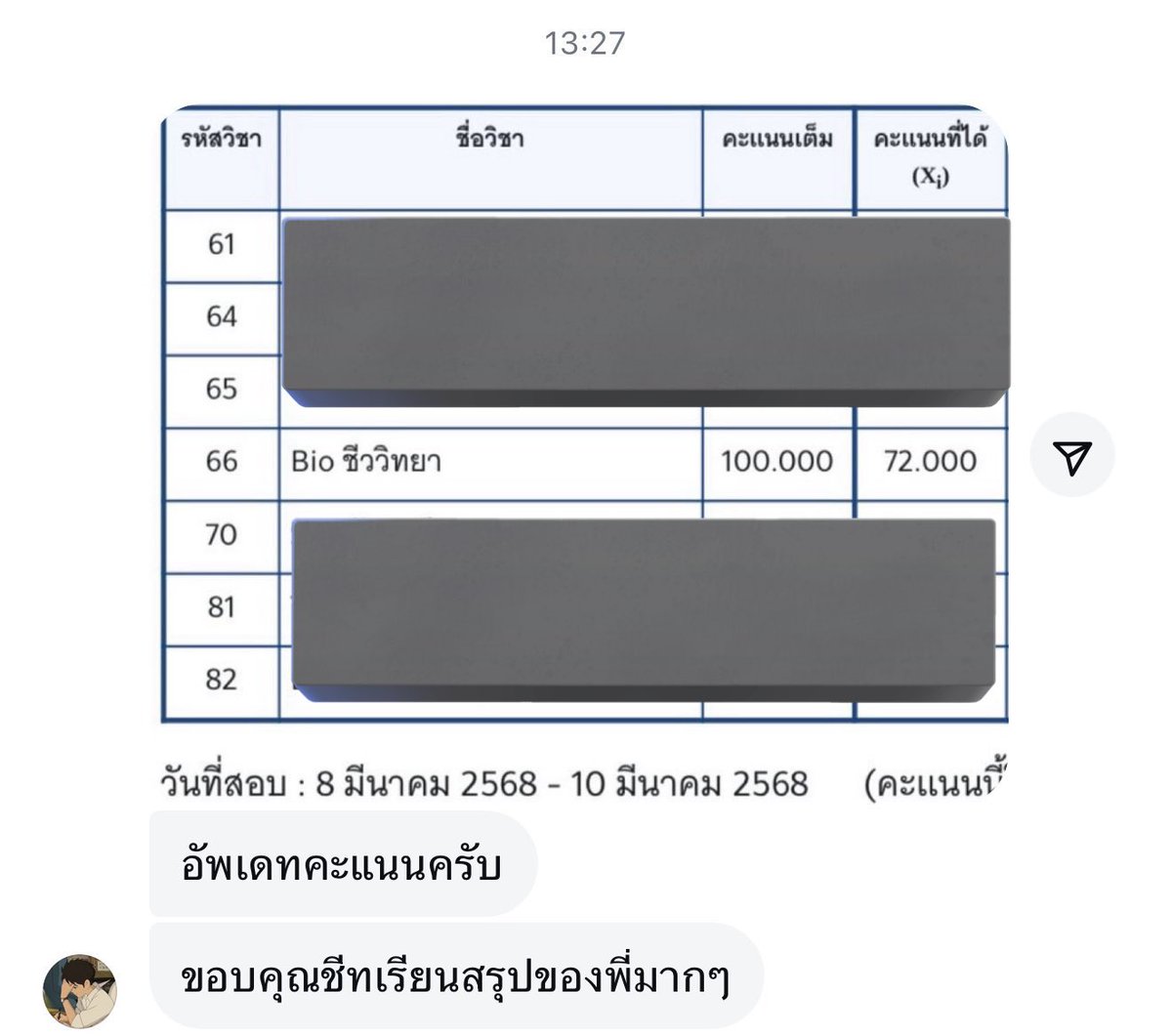 นศภ.~🎄/คอร์สเรียน Tpat1 ชีวะ 299 บาท🌟 สมัคร DM tweet media