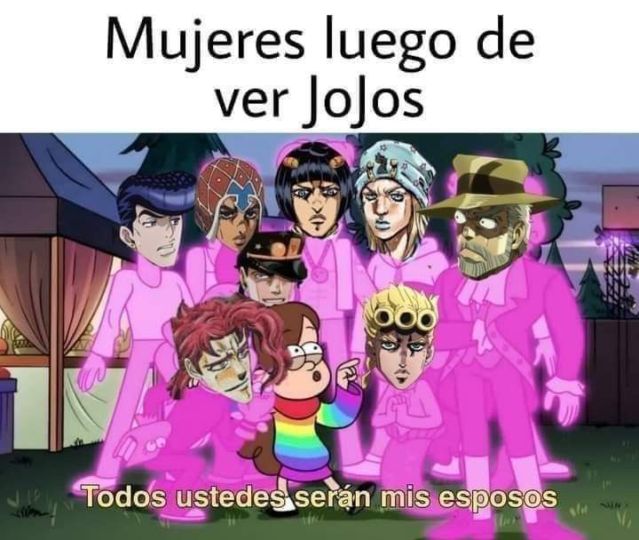 Morioh_Katuu's tweet photo. yo cuando vi jojo la primera vez https://t.co/3f9OmB15w1