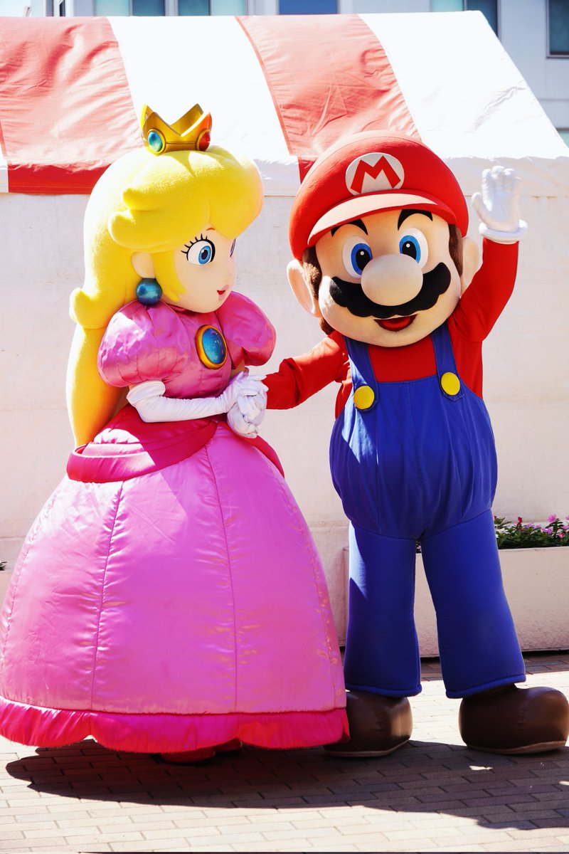 マリオさん、ちょっと羨ましい😃 #ピーチ姫 #PrincessPeach #スーパー
