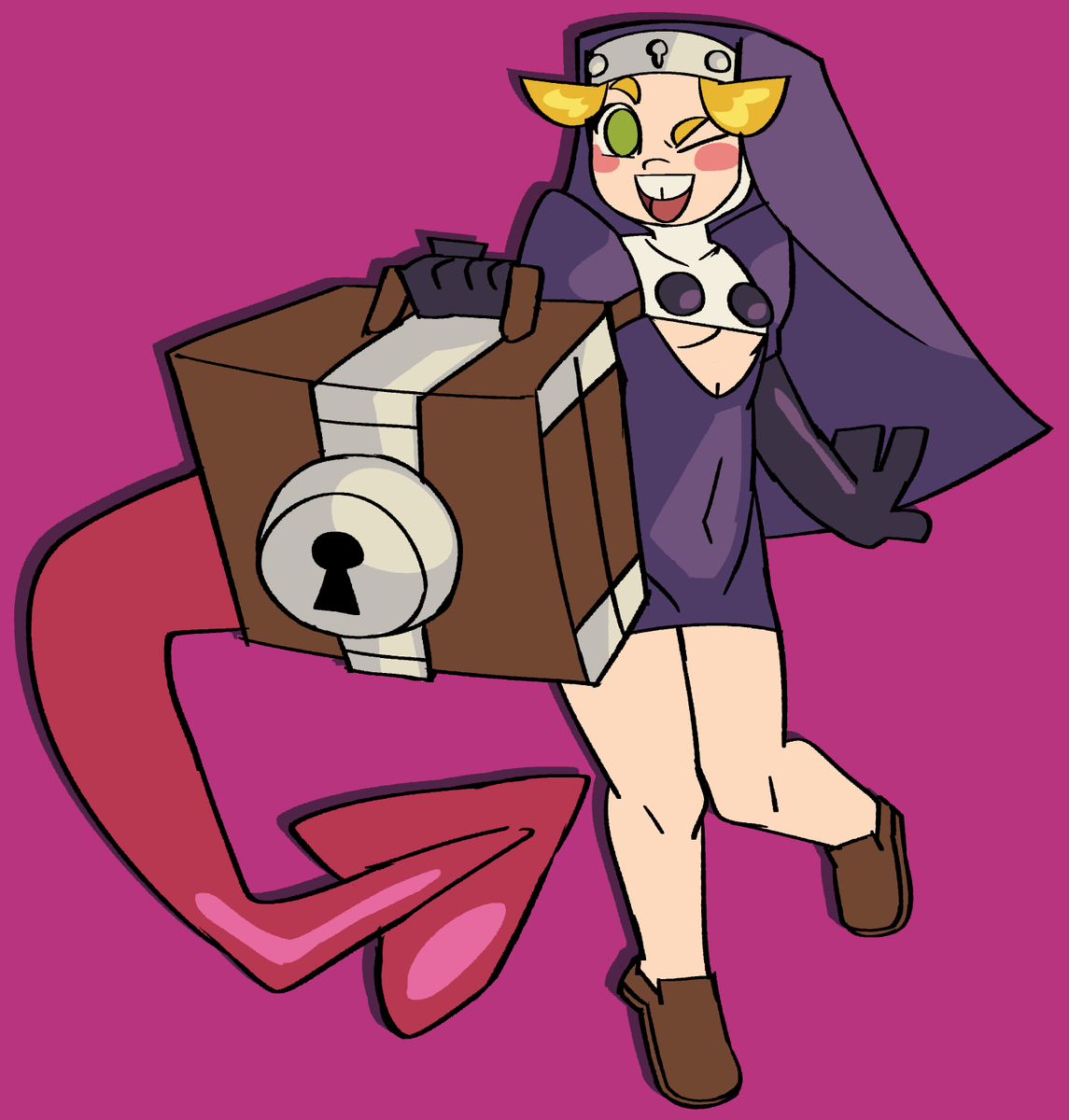 theboxamity's tweet photo. A drawing I did of @SHINBEEDABEST Sistah Cassiopeia https://t.co/R5GLyHSAUp