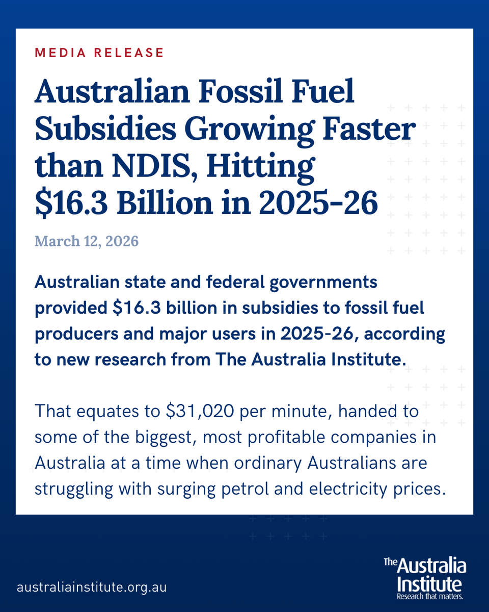 Australia Institute tweet media