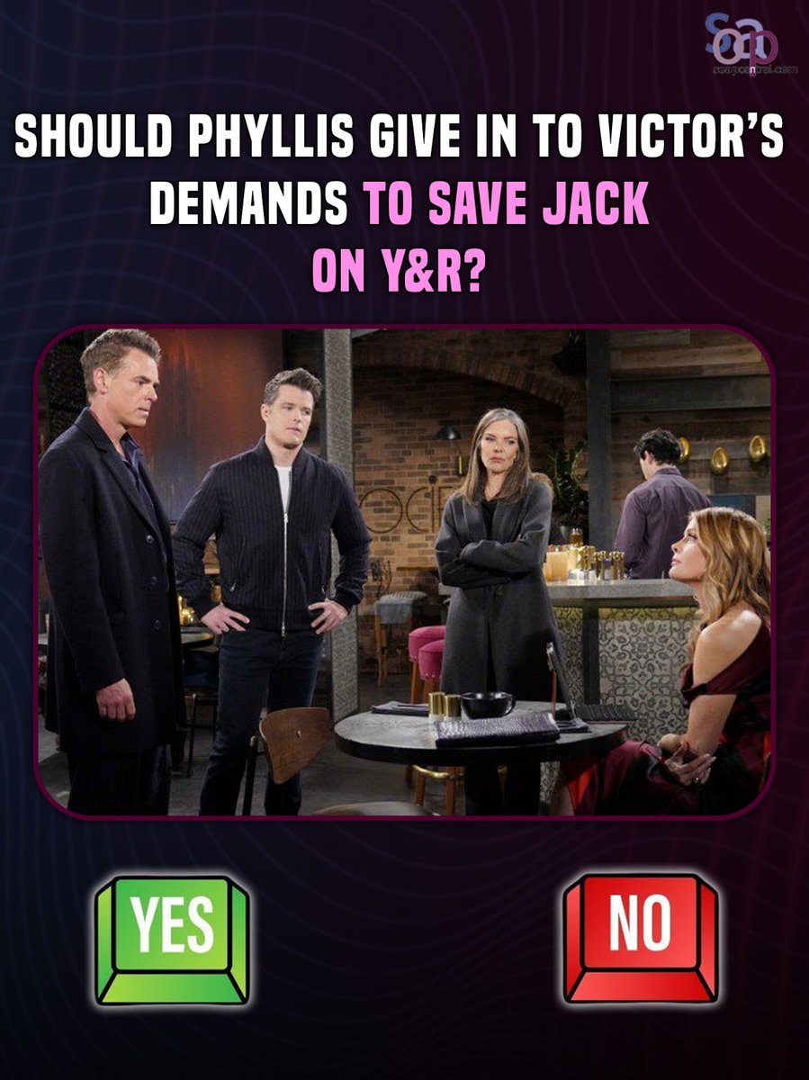 soapcentral's tweet image. What's your take on this! 🤔⬇️
#YoungAndRestless