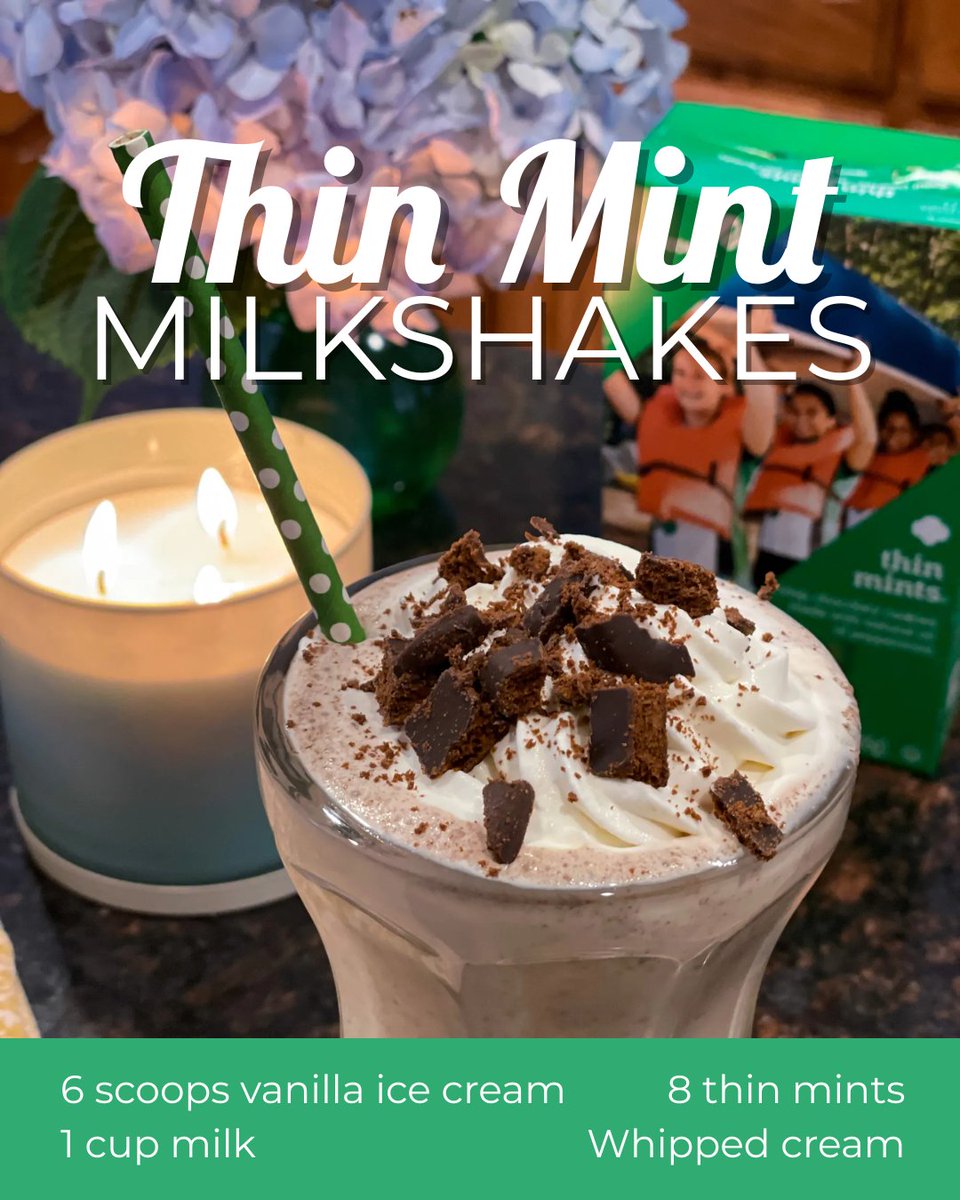 therosetable's tweet image. If you love Thin Mints, you NEED this easy recipe! The recipe serves two but easily doubles/triples for a crowd. 

Recipe: therosetable.com/2022/02/04/thi…

#girlscoutcookieseason #girlscoutcookie #thinmints