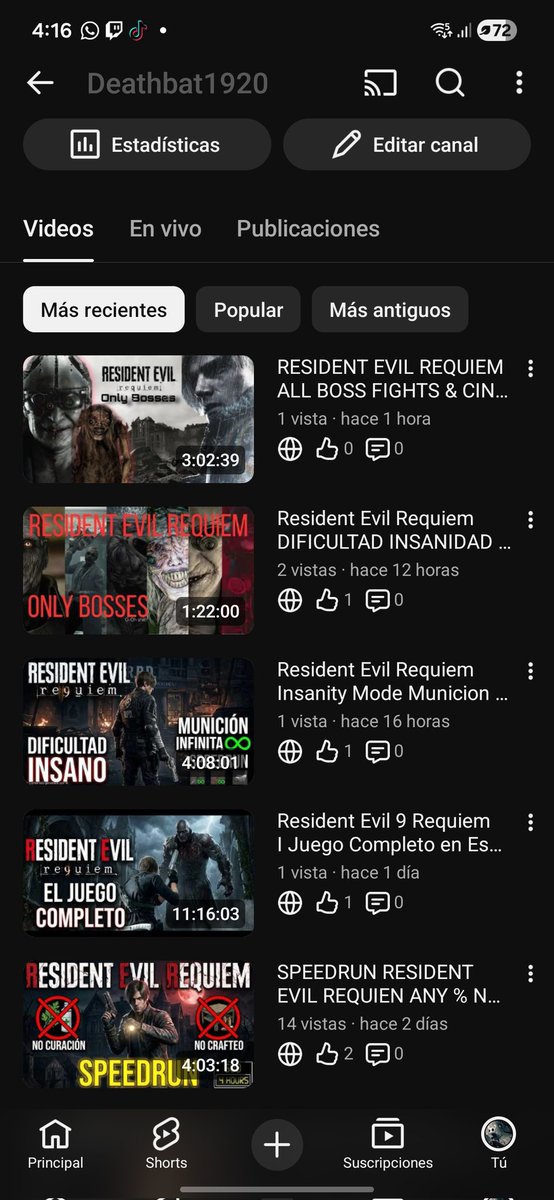Deathbat1920's tweet photo. Que onda gente andamos subiendo contenido nuevo y variado a YouTube
Estaremos trayendo varios y nuevos videos y dinámicas aqui al canal 
Vayan a verlo y a dejar buena vibra
https://t.co/7vhsD2qzbp https://t.co/usKYrDvY1K