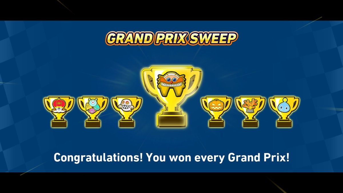 JohnTobbe's tweet photo. Last year, I had managed to beat all rivals in
every main Grand Prix and reached 1st place
on every track. I'd like to thank you @SEGA and @sonic_hedgehog for giving me the opportunity
to play this game. Gotta go fast! 🏎️💨🏆🏁
#sonicracingcrossworlds #nintendoswitch #sega https://t.co/HiJuthHQrW