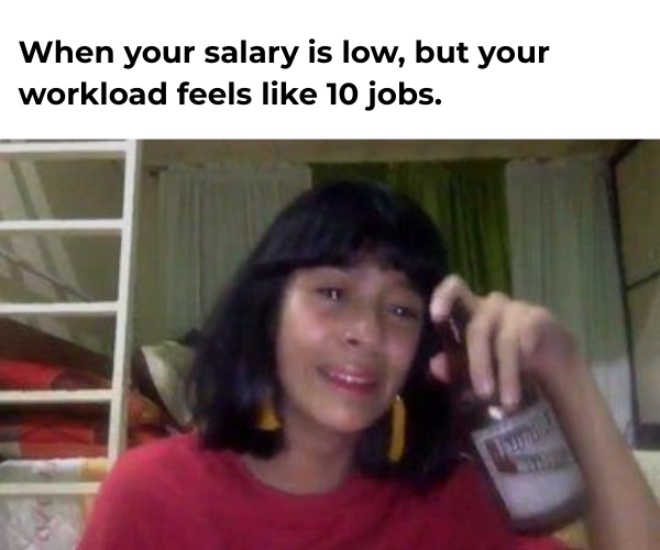 bossjobofficial's tweet photo. They pay me for one role, but I deliver a whole department🫡

#work #memes #BossjobPH https://t.co/O0yuae294L