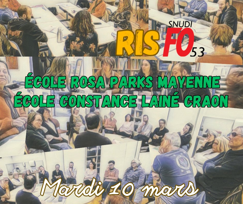 SNUDI-FO 53 tweet media