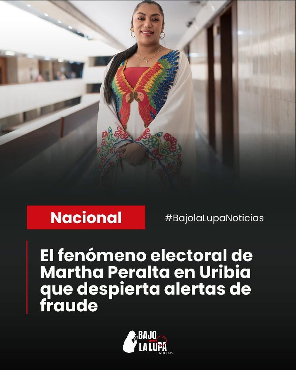 waldoalarconho1's tweet photo. ¡Alerta de fraude en La Guajira! ¿Cómo explica Martha Peralta pasar de 4.000 a casi 50.000 votos en Uribia en solo 4 años? Mientras el pueblo sufre por el robo de los carrotanques de la UNGRD, ella "arrasa" en las urnas. El CNE debe ordenar reconteo inmediato. #FraudeElectoral https://t.co/lvdrZEyOqp