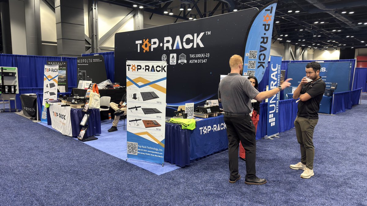 Top_Rack_Tech's tweet photo. We had a successful show today. Please come to our booth #335 tomorrow. https://t.co/opzVsLHN2d