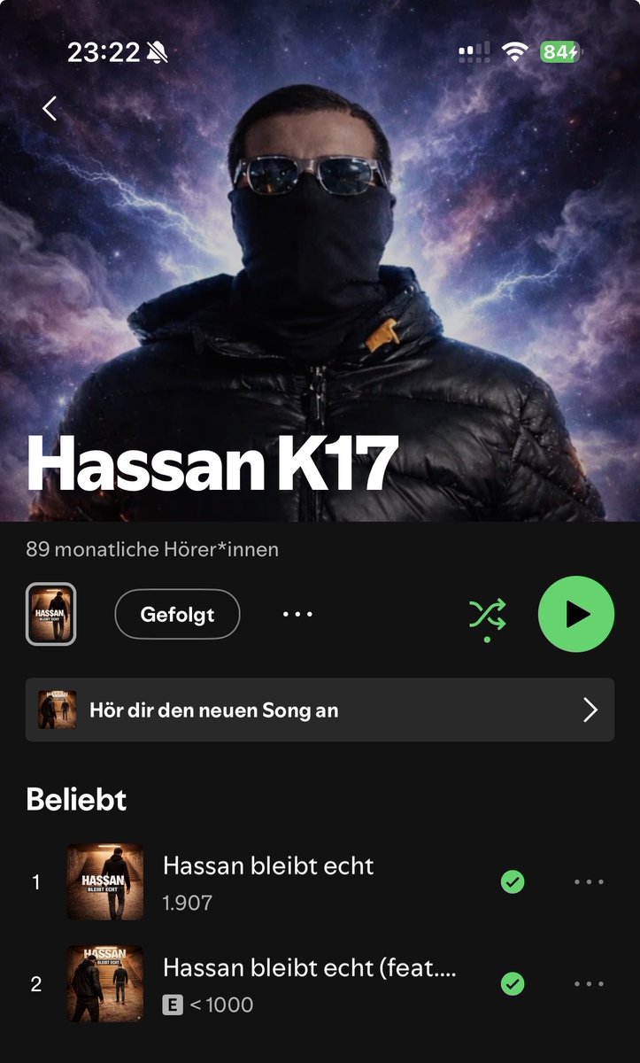Hassan bleibt echt