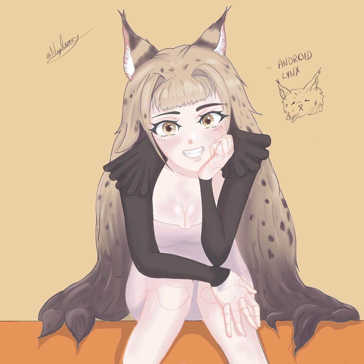 Bro doesn’t miss ever, he did a fantastic job on this piece! Thank you Nayleson! 
Artist <a href="/Nayles0n/">Nayle Almanzar</a> 
OC design <a href="/sylvieeevt/">Sylviee 𝜗ৎ Skunk Vtuber .ᐟ</a>