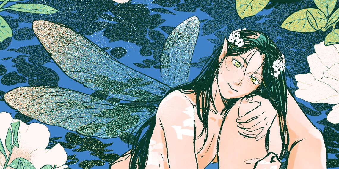 ポストカードを描いてる😗