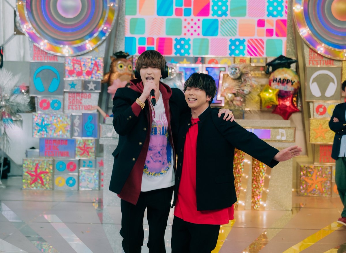 ookami_tbs's tweet photo. 🪩明日よる7時🪩
#ハマダ歌謡祭
🌸卒業ソングSP🌸

#増田貴久 #NEWS 
#ジェシー #SixTONES 
#海宝直人
#王林 
#白石まゆみ #塩川莉世 #SWEETSTEADY

#オオカミ少年 #浜田雅功 https://t.co/FqhP75UUQy