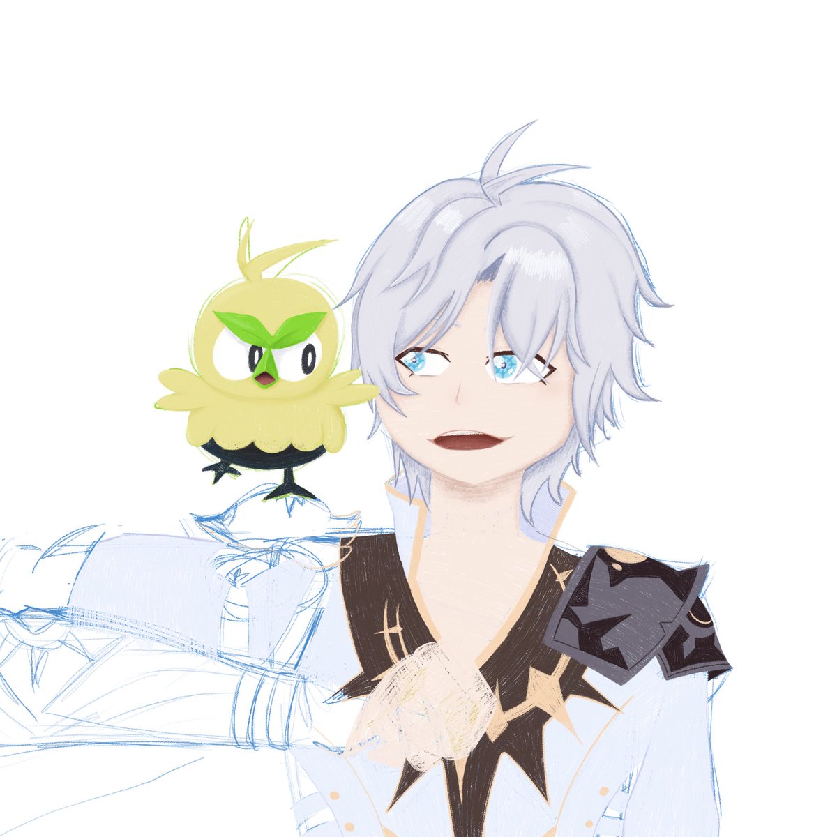 *throws this wip of #phainon with #browt (that I should definitely finish but am busy with other projects) and runs away* /silly