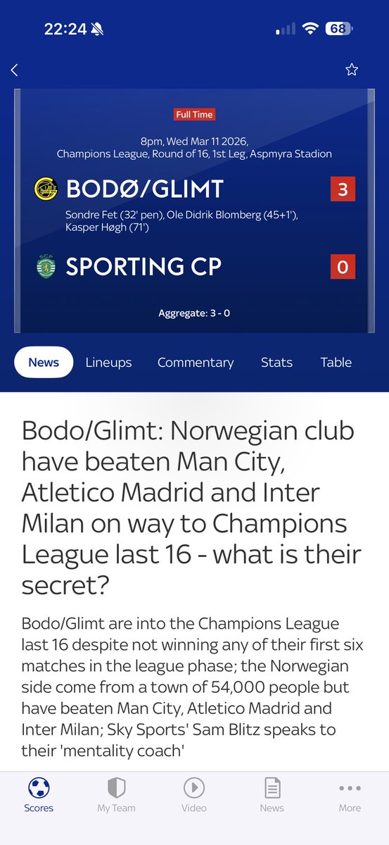 “It has created a gap which keeps growing and challenges any club playing in a smaller European league.”