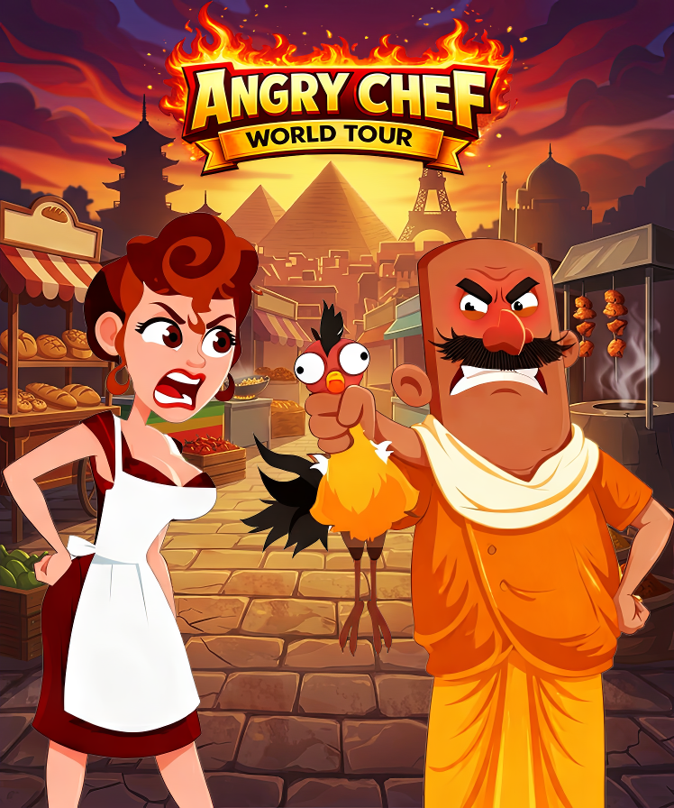 AngryChefGame's tweet photo. Coming Soon!
#IndieGame #SteamGame #WishlistOnSteam #MobileGame #iOS #Android #CookingGame #ComedyGame #FunnyGame #KitchenChaos https://t.co/VEAKEWci0t