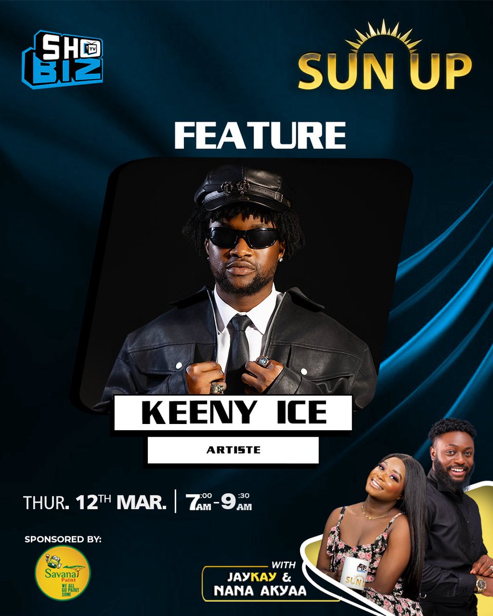 <a href="/shobiztv/">#ShobizTV</a> tomorrow morning!!! 
Tune in ⚡️🔥