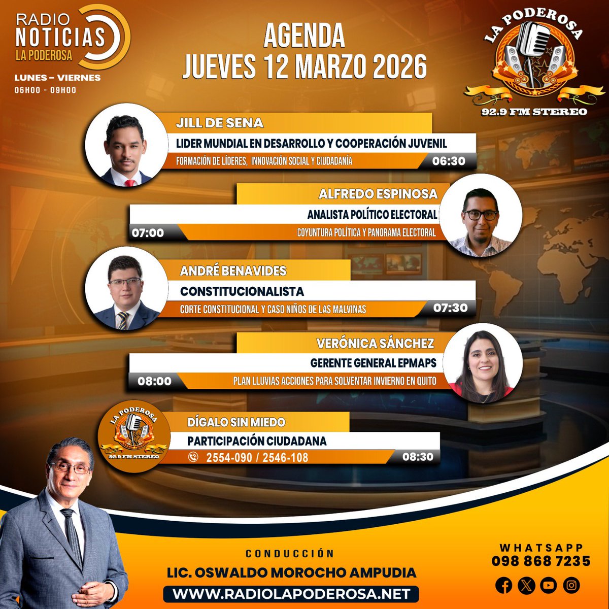 La Poderosa 92.9 FM tweet media