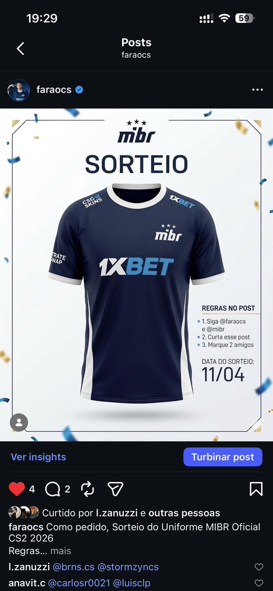 MIBR farao tweet media