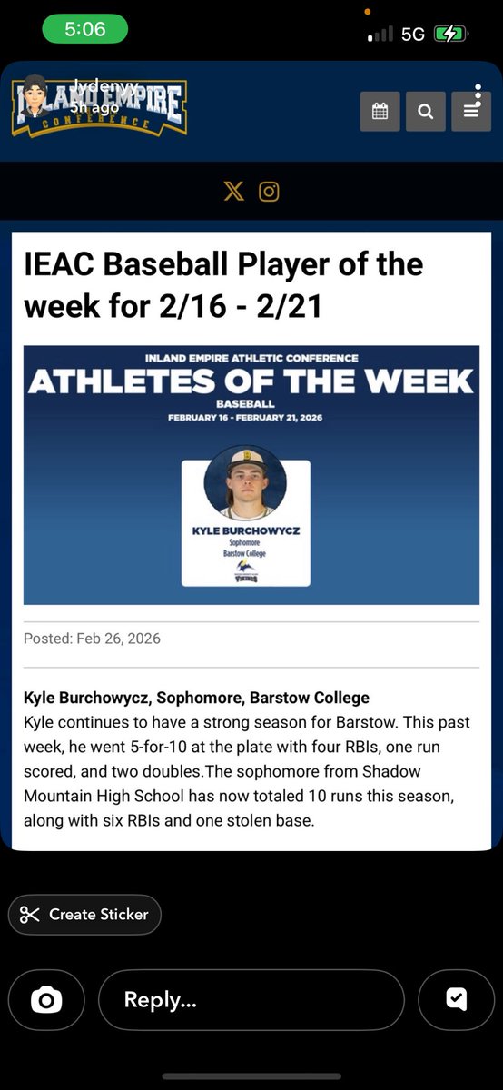 Kyle Burchowycz tweet media